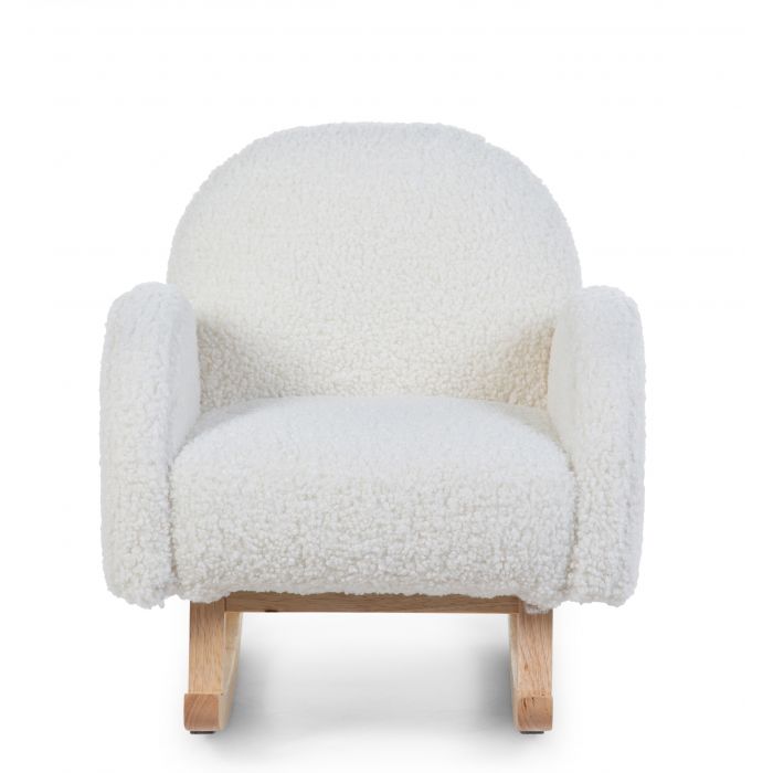 Childhome Kids Rocking Chair - Teddy - Off White Natural-2