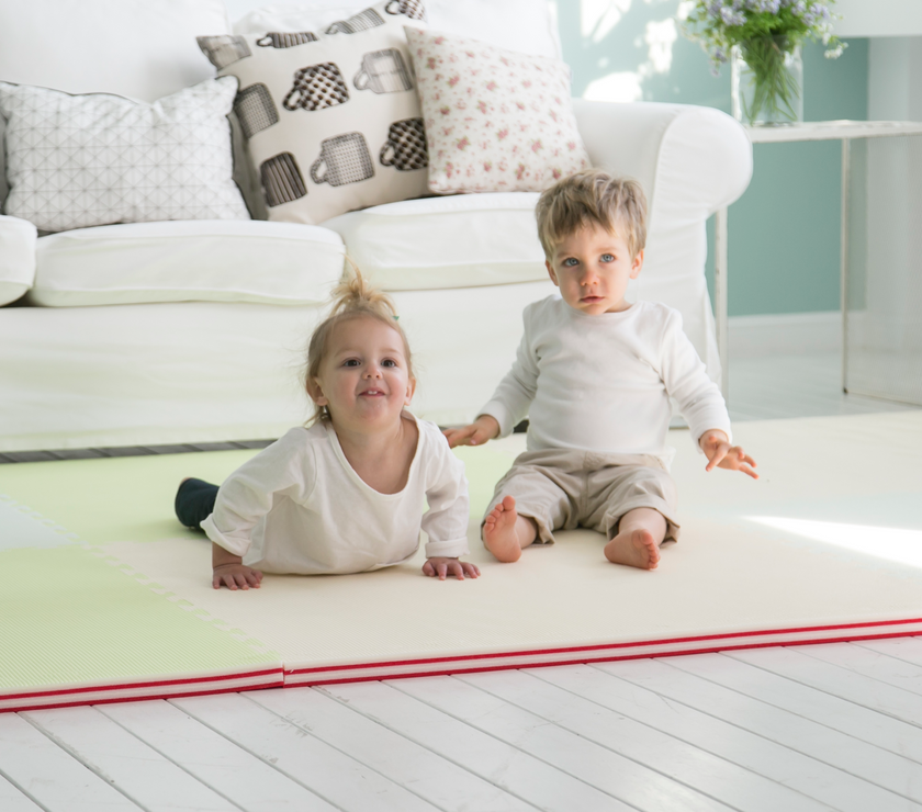 Foldaway Puzzle Mat, 100x100x3cm | Little Baby.