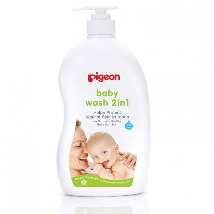 Pigeon Baby Wash 2-in-1 Sakura (1L) | Little Baby.