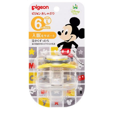 Pigeon Calming Soother L Size Mickey 6m+ | Little Baby.