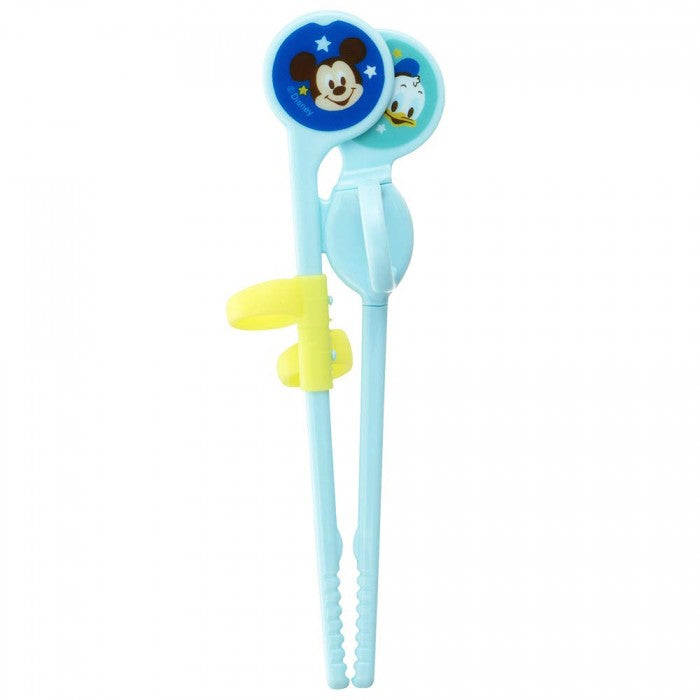 Pigeon First Chopsticks Mickey & Donald Blue (Right Hand) | Little Baby.