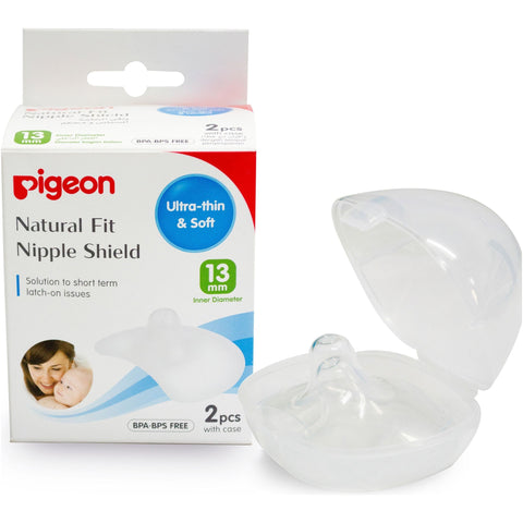 Pigeon Natural-Fit Silicone Nipple Shield L (13MM) | Little Baby.