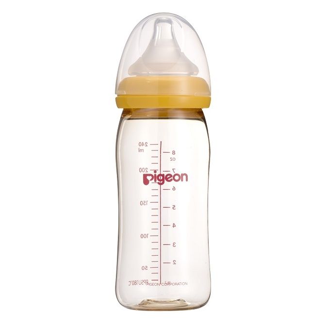 Pigeon Peristaltic PLUS PPSU Nursing Bottle - 240 ml (w Nipple Size M) | Little Baby.