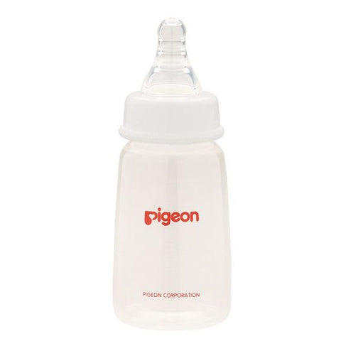 Pigeon Slim-Neck PP Bottle 120ml with Peristaltic Nipple (S) | Little Baby.