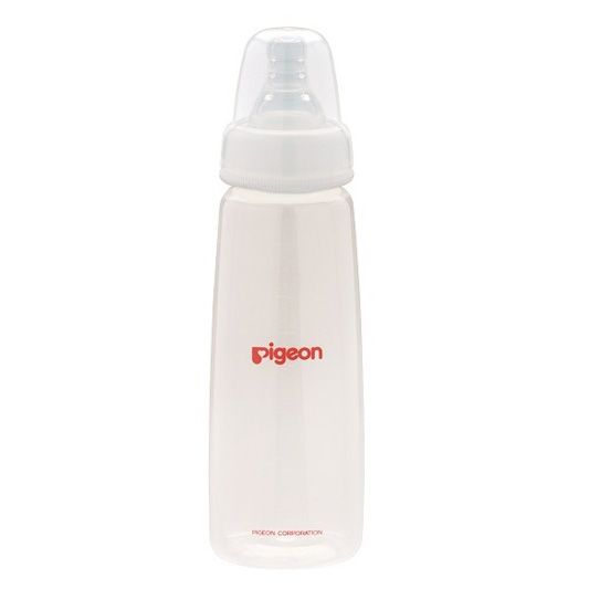 Pigeon Slim-Neck PP Bottle 240ml with Peristaltic Nipple (M) | Little Baby.