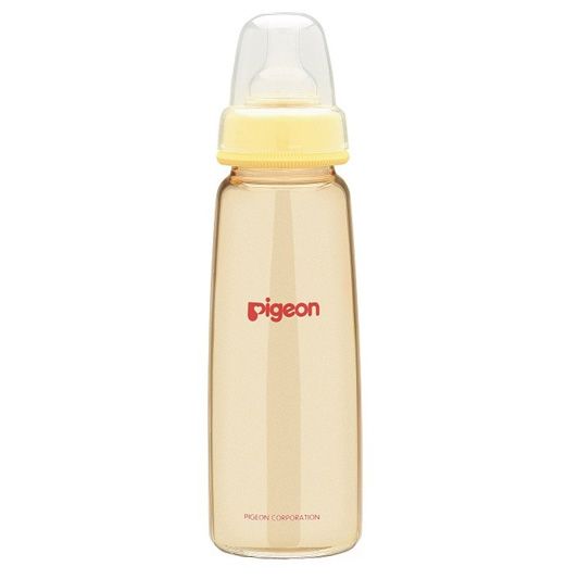 Pigeon Stretchable Polyphenylsulfone Slim-Neck Nursing Bottle - 240ml (M) | Little Baby.
