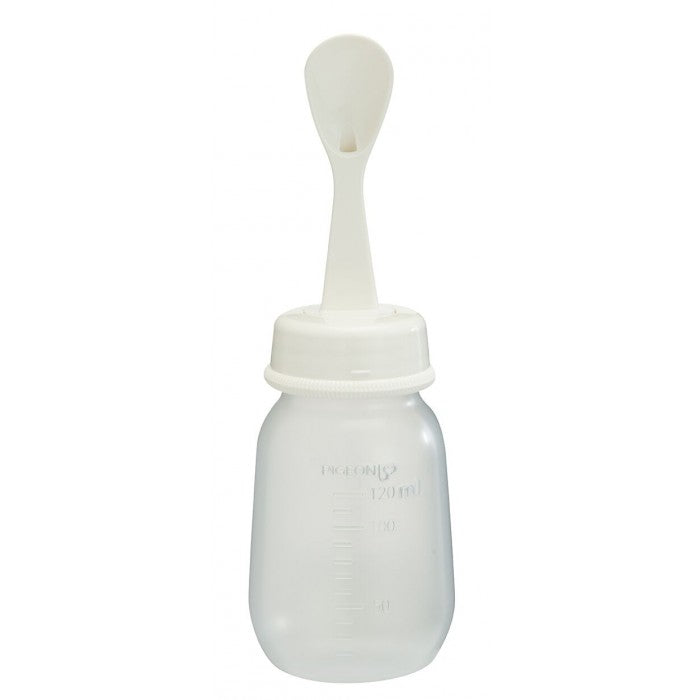 Pigeon Weaning Bottle With Spoon 120ml | Little Baby.