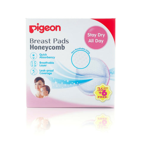 Pigeon Breast Pads Honeycomb 36PCS+6PCS ~ PROMO | Little Baby.