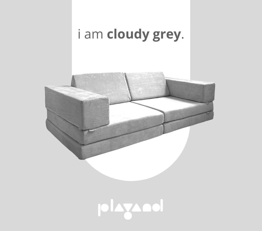 Playand Cloudy Grey Play Sofa Set