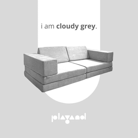 Playand Cloudy Grey Play Sofa Set