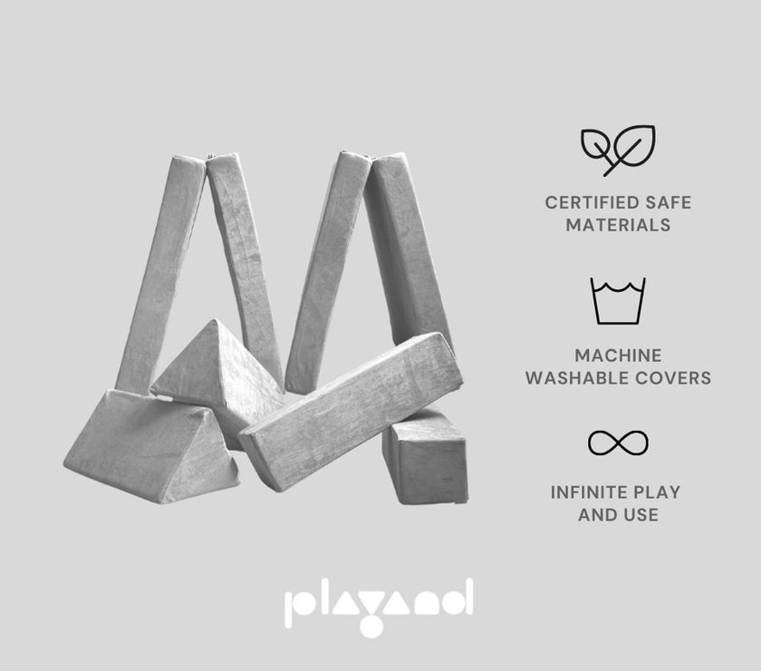 Playand Cloudy Grey Play Sofa Set
