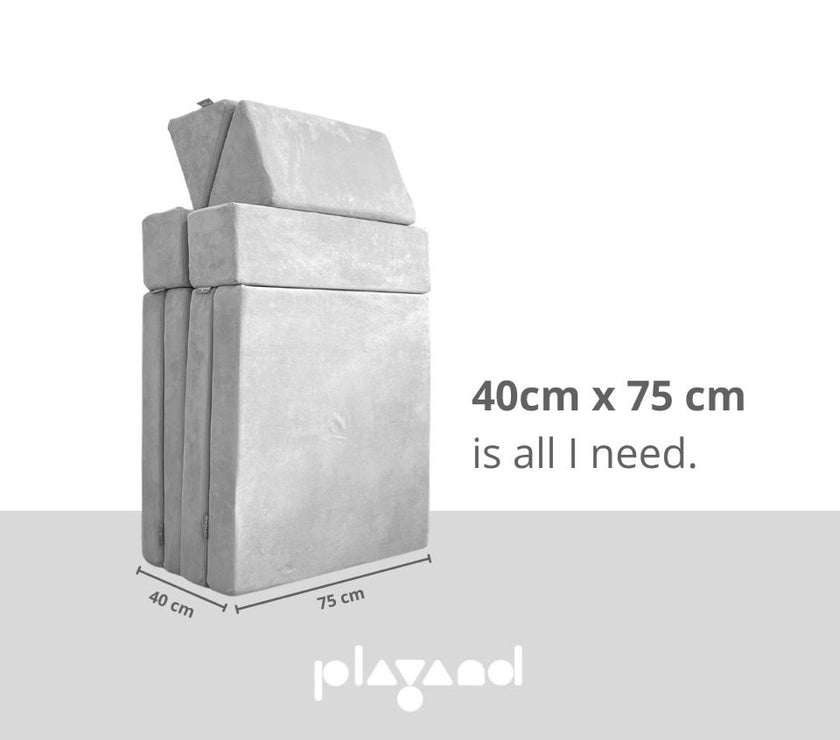Playand Cloudy Grey Play Sofa Set