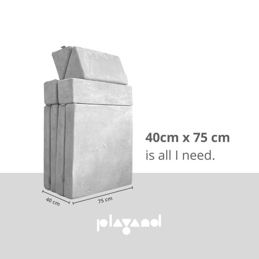Playand Cloudy Grey Play Sofa Set