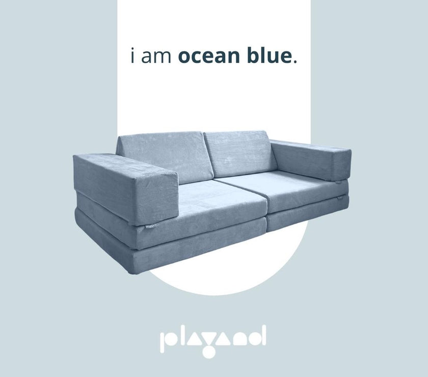 Playand Ocean Blue Play Sofa Set