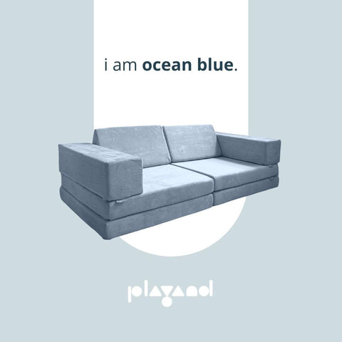 Playand Ocean Blue Play Sofa Set