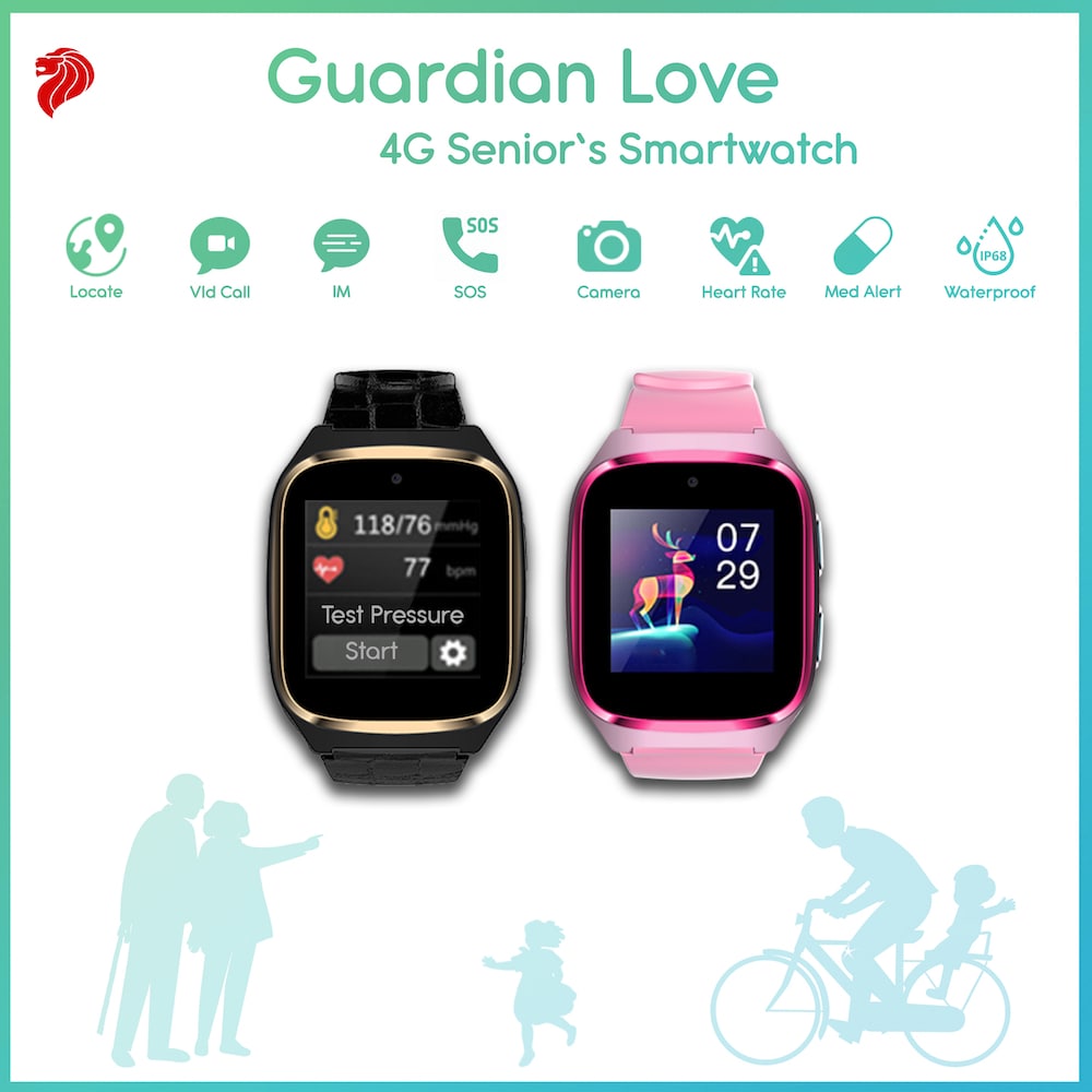 Guardian Love 4G Senior Smartwatch | Little Baby.