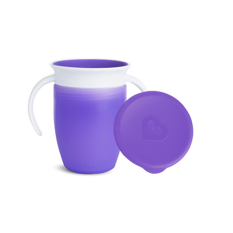 Munchkin Miracle® 360° Trainer Cup - 7oz with Lid | Little Baby.
