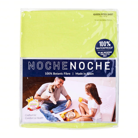 Noche Noche (20/40) King Fitted Bedsheet Set (25cm) (1 Bedsheet + 2 Pillow Cases) | Little Baby.