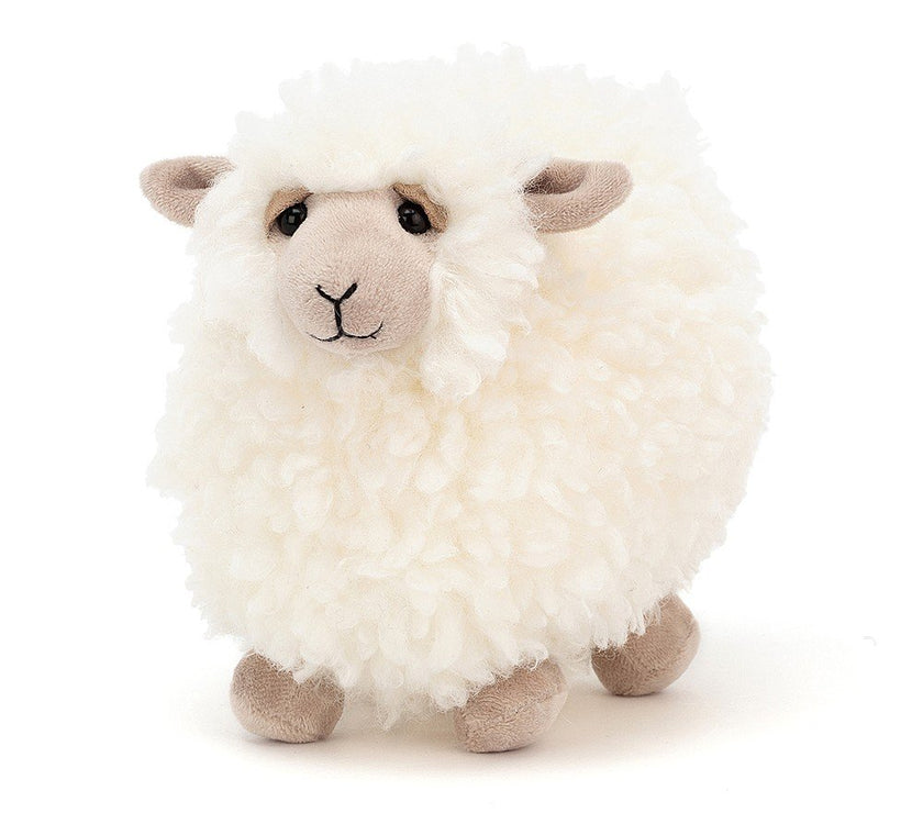 JellyCat Rolbie Cream Sheep - Small H15cm