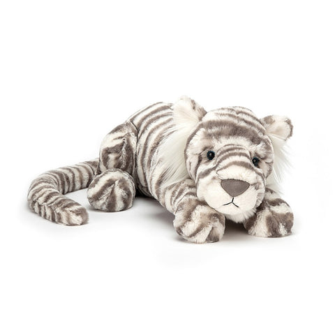 JellyCat Sacha Snow Tiger - Little H27CM
