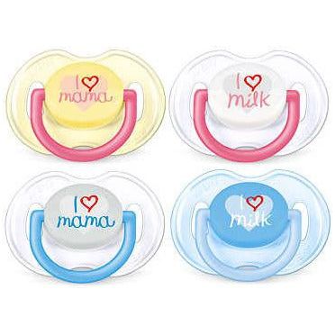 Philips Avent Classic Pacifiers (0-6mths) | Little Baby.