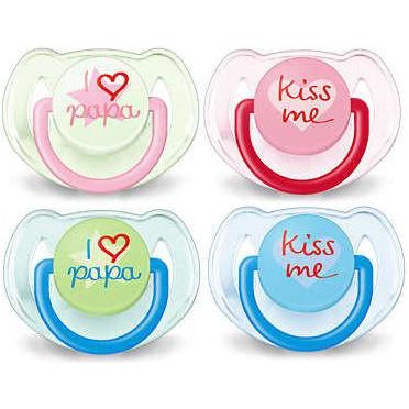 Philips Avent Classic Pacifiers (6-18mths) | Little Baby.