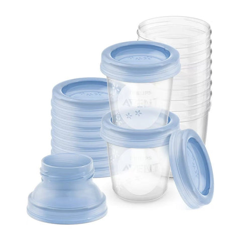 Philips Avent Breast Milk Storage Cups SCF618/10 | Little Baby.