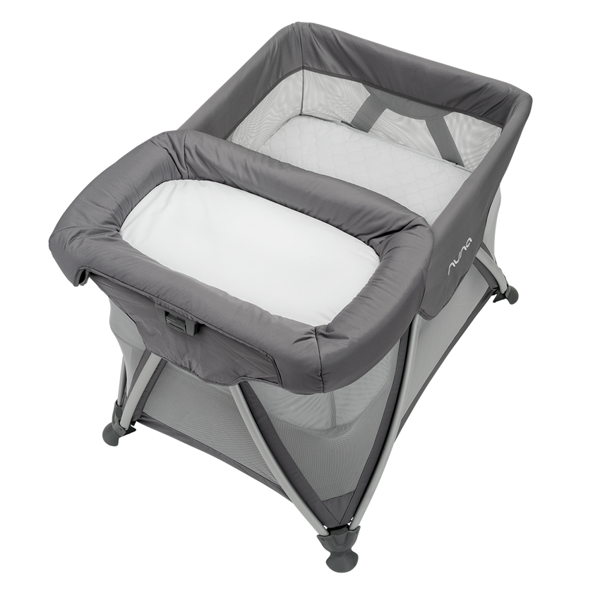Nuna SENA Travel Cot + changer - Graphite