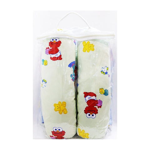 Sesame 2 Bolster & 1 Pillow Set - Time For Play | Little Baby.