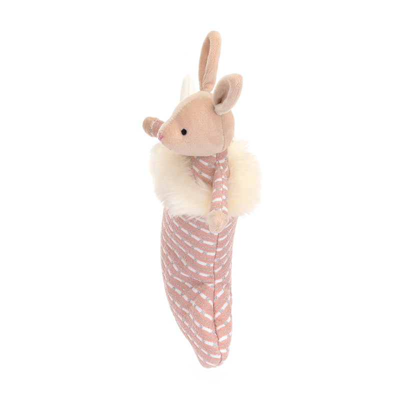 Jellycat Shimmer Stocking Bunny - H20cm-3