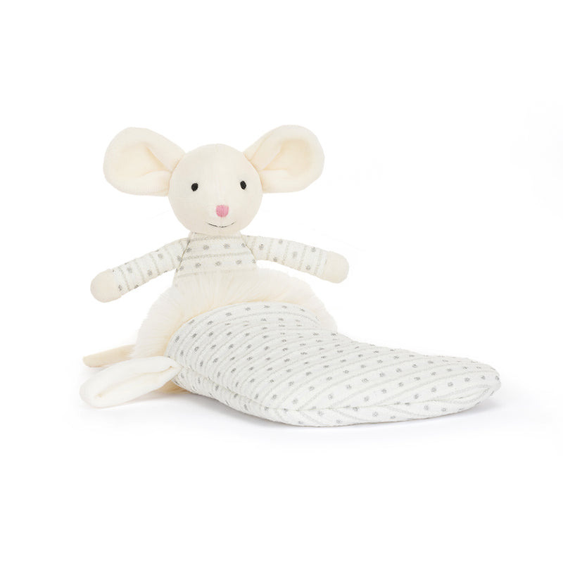 Jellycat Shimmer Stocking Mouse - H20cm-2