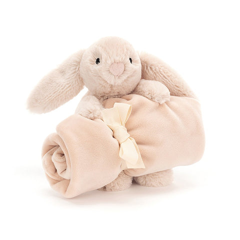 JellyCat Shooshu Bunny Soother | Little Baby.