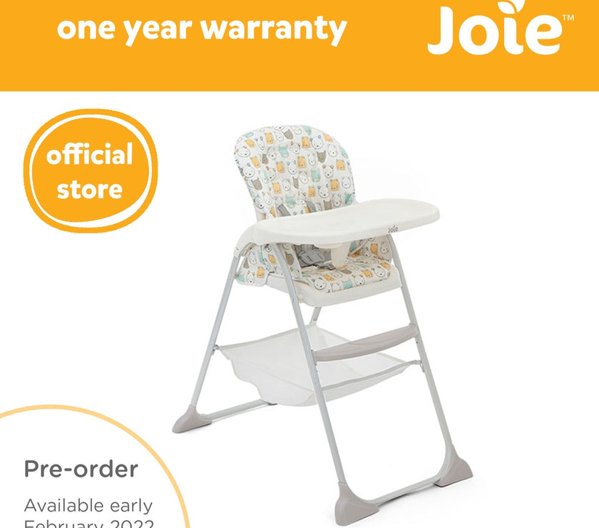 Joie Mimzy Snacker Compact Highchair (Assorted Designs)
