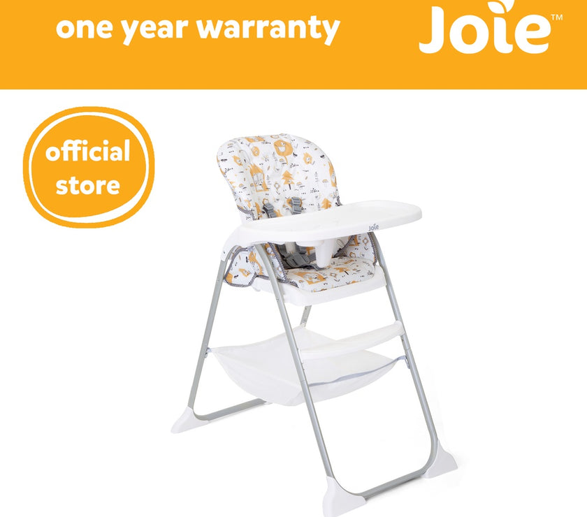 Joie Mimzy Snacker Compact Highchair (Assorted Designs)