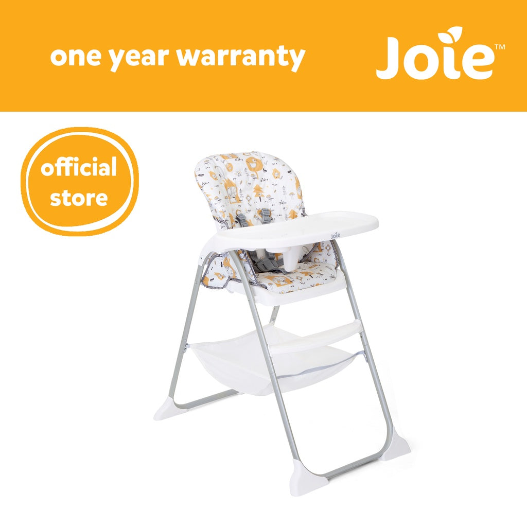 Joie Mimzy Snacker Compact Highchair (Assorted Designs)-8