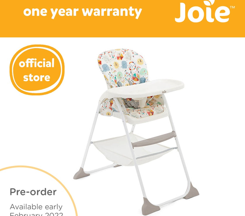 Joie Mimzy Snacker Compact Highchair (Assorted Designs)