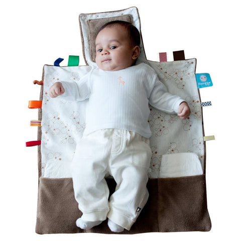 Snoozebaby Changing Pad - Easy Changing (Camel Bubbles) | Little Baby.
