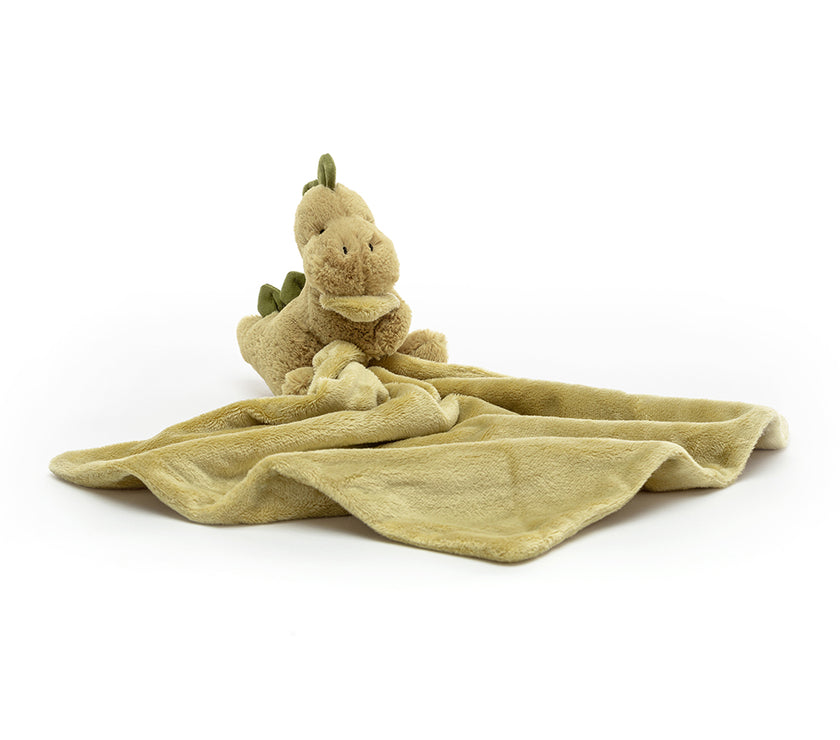 JellyCat Bashful Dino Soother | Little Baby.