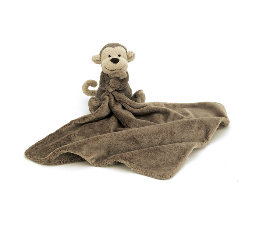 JellyCat Bashful Monkey Soother | Little Baby.