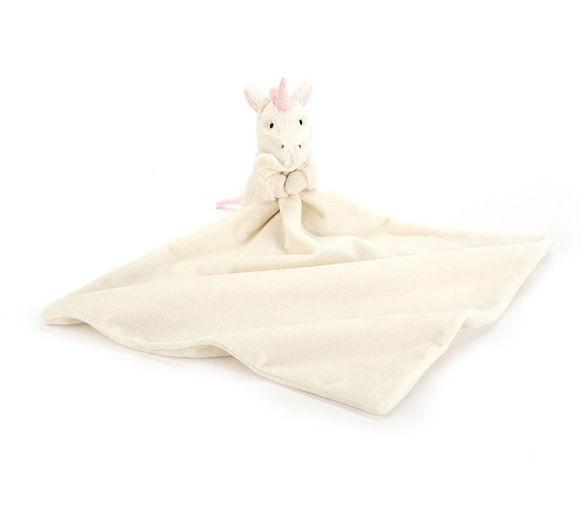 JellyCat Bashful Unicorn Soother | Little Baby.