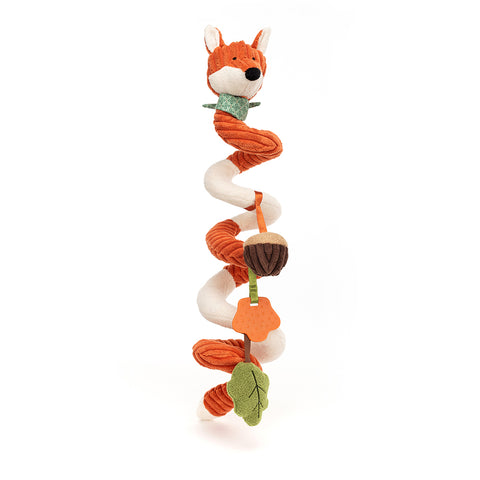 JellyCat Cordy Roy Baby Fox Spiral Activity Toy | Little Baby.