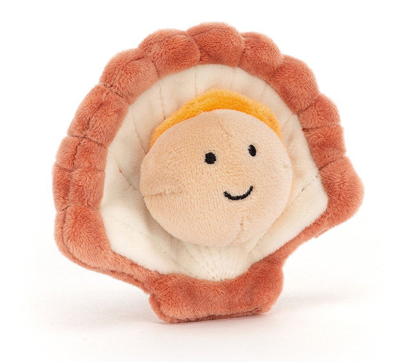 JellyCat Sensational Seafood Scallop - H8CM