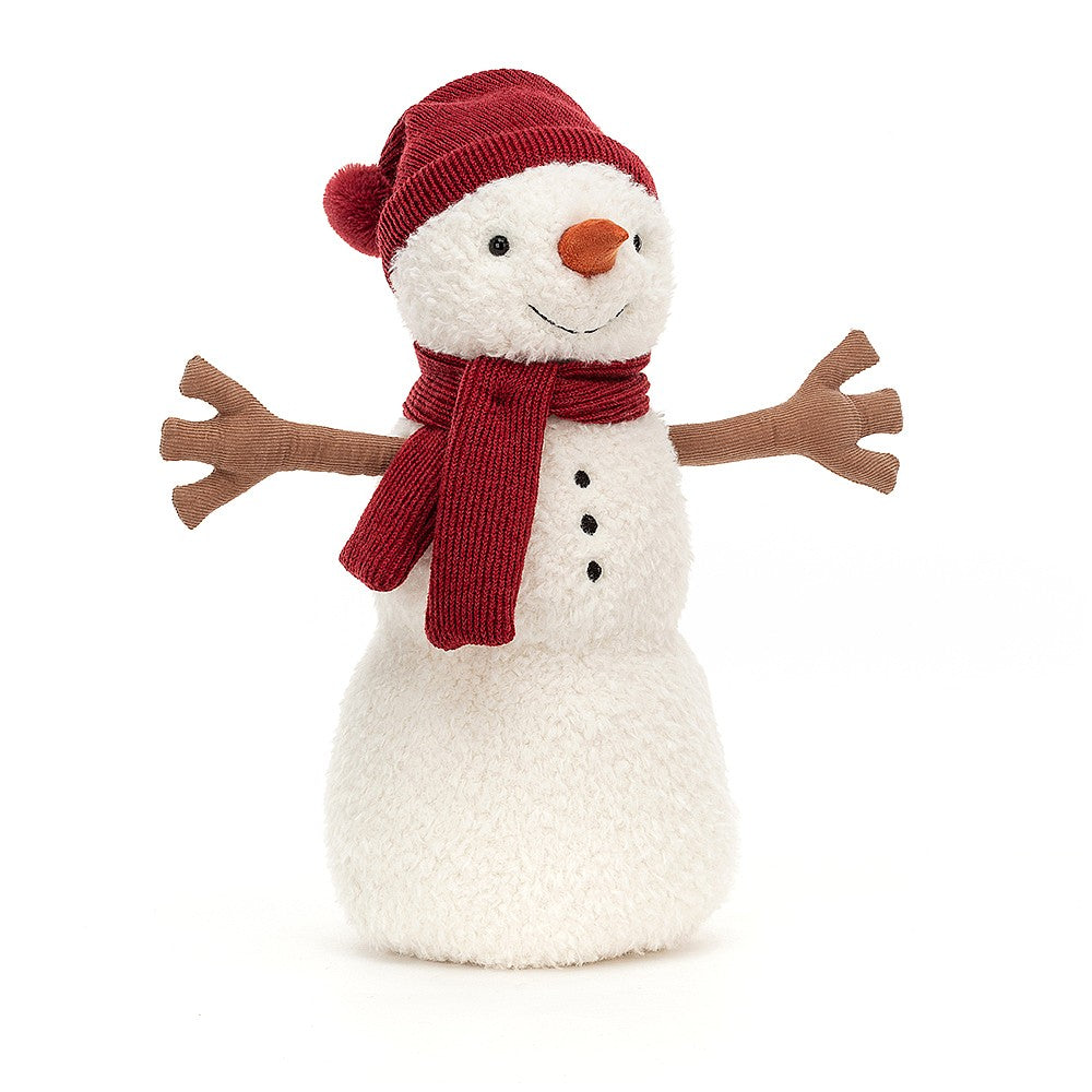 JellyCat Teddy Snowman - Large H34cm