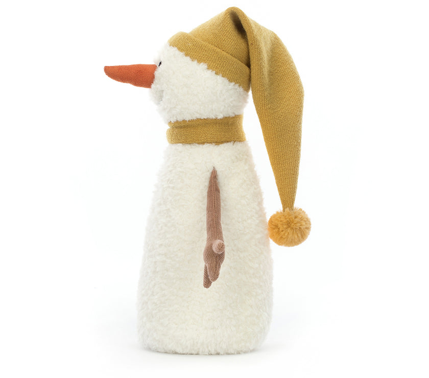 Jellycat Lenny Snowman (Yellow) - Small H24cm