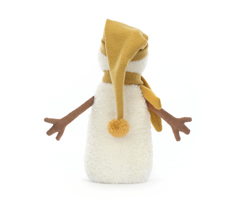 Jellycat Lenny Snowman (Yellow) - Small H24cm