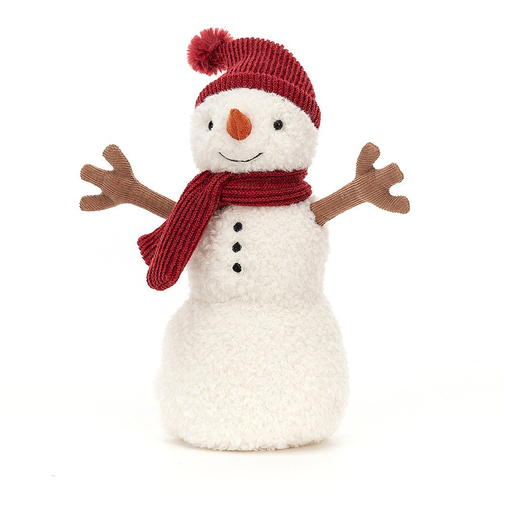 JellyCat Teddy Snowman - Medium H20cm