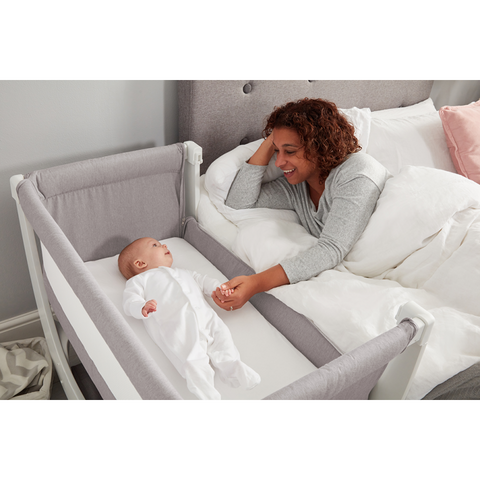 Shnuggle bedside top crib review