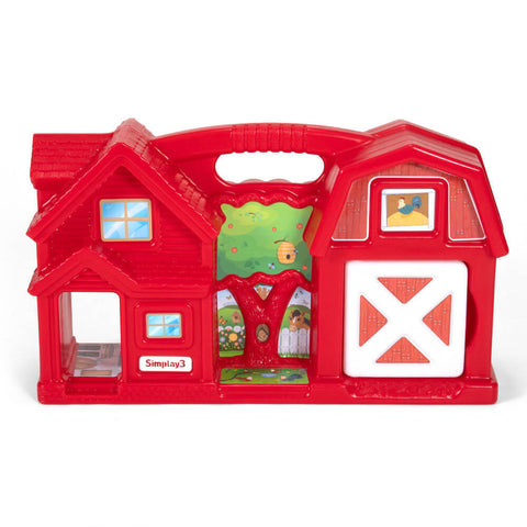Simplay3 Carry & Go Farm - Red | Little Baby.
