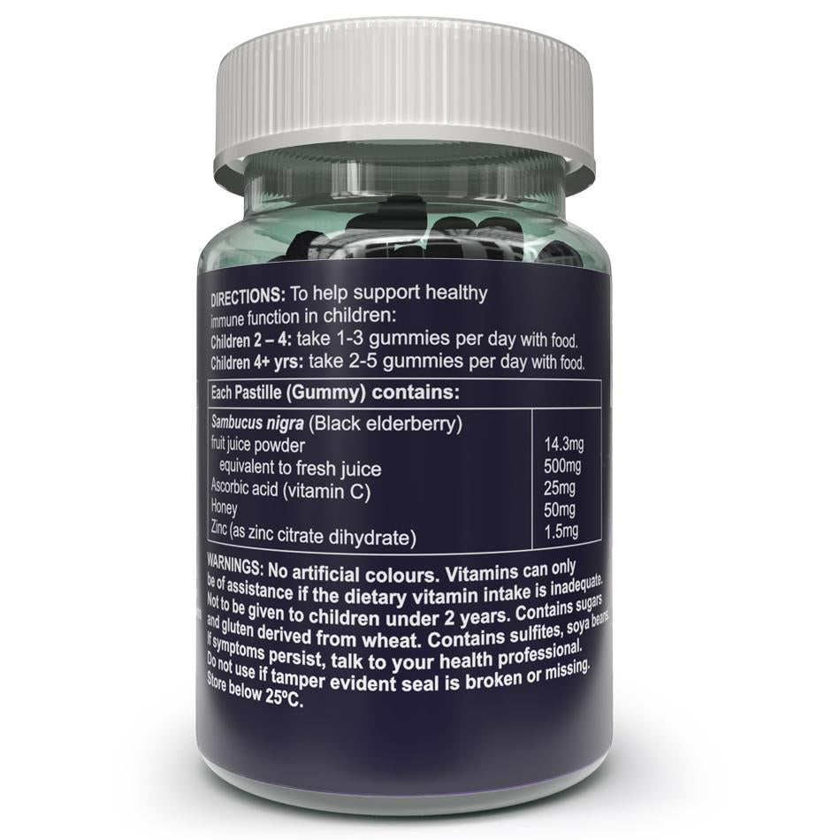 Sambucol Kids Immunity Gummies (AUS Version), 50 gums x 3 Bundle. Expiry 7/22-4