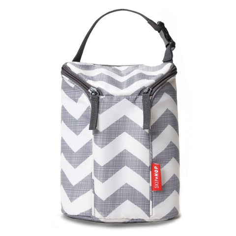 Skip Hop Double Bottle Bag - Chevron | Little Baby.